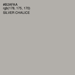 #B2AFAA - Silver Chalice Color Image